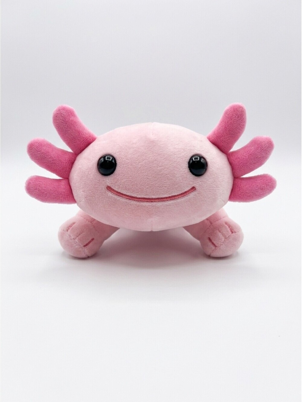 Pink Axolotl Plush 11" Kawaii Salamander Stuffed Animal Toy No Tag